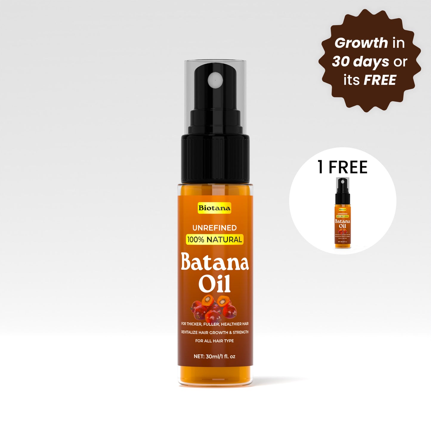 Biotana - 100% Batana Leave-In Oil